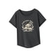 thumbnail image 5 of Camiseta para mujer verano elegante cuello redondo camiseta para el trabajo desplazamientos compras senderismo L, 5 of 7