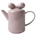 thumbnail image 1 of Tetera de Cerámica, Decoración de Accesorios de , Diseño de Nudo de Lazo, Tetera de Té Nórdica para Fiesta de Té en Casa, Boda, Mujeres Y Adu Púrpura Sunnimix tetera, 1 of 8