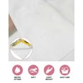 thumbnail image 6 of Bees Kitchen Dish Towels for Drying Dishes Set of 3, Sunflowers Summer Watercolor Floral Leaf Palnt Honey Waffle Weave Microfiber Hand Tea Bathroom Towels Quick Dry & Absorbent Towel 12x12, 6 of 7