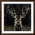 thumbnail image 2 of Art.com Young Buck Art Print by Liz Jardine, Brown Frame Wall Art, 38" x 38", 2 of 5