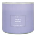 thumbnail image 2 of Mainstays 3-Wick Textured Wrapped Orchid Waters Scented Candle, 14 oz, 2 of 6