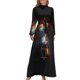 thumbnail image 2 of 4. Vestido largo de verano, vestido de fiesta de lujo para mujer coreana, 2 of 5