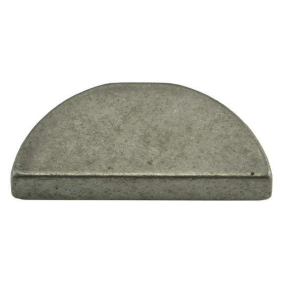 1/4" x 1/2" x 3/4" Zinc Plated Steel #91 Woodruff Keys WKS-168 (8 pcs.)