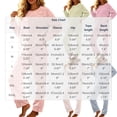 thumbnail image 4 of Zynoxe 2 Piece Pajama Set for Women Classic Crew Neck Long Sleeve Top Straight Leg Long Pants Suit Casual Solid Color Women Pajama Sets Fashion Heart Jacquard Fleece Sleepwear Set, 4 of 9