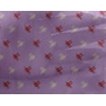 thumbnail image 4 of oneOone Georgette Viscose Fabric Hash Sign Kasuri Print Fabric By The Yard 42 Inch Wide, 4 of 4