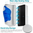 thumbnail image 3 of Chockeie Magnetic Aquarium Fish Tank Glass Algae Scrapers Glass Cleaner Scrubber Clean [Blades Attachment, Floating, Scratch-Free, Non-Slip, Magnetizing](bule-L), 3 of 7