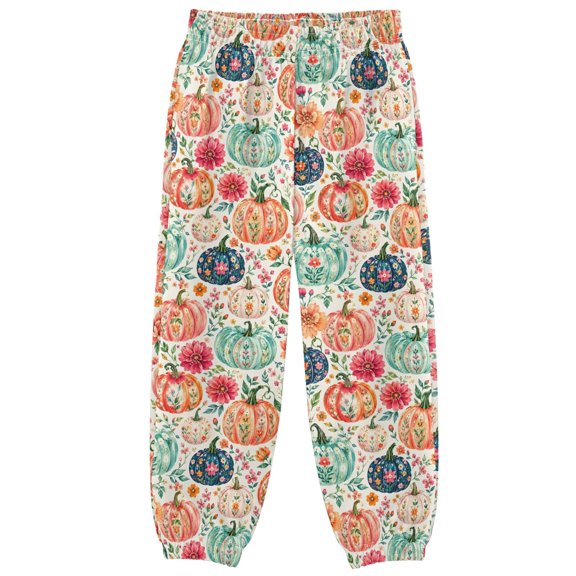 ed Pumpkin Boys Pants Kids Casual Sweatpants Joggers Toddler Sports Pants 3-10 Years