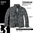 thumbnail image 4 of BRANDIT INDIVIDUAL WEAR Adult Male M65 Premium Field Jacket, Color: Dark Camo, Size: XL, 4 of 7