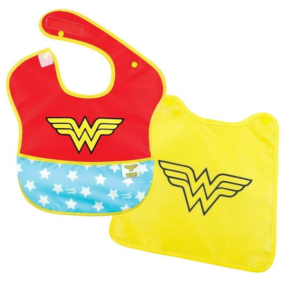 Wonder Woman Caped Bib