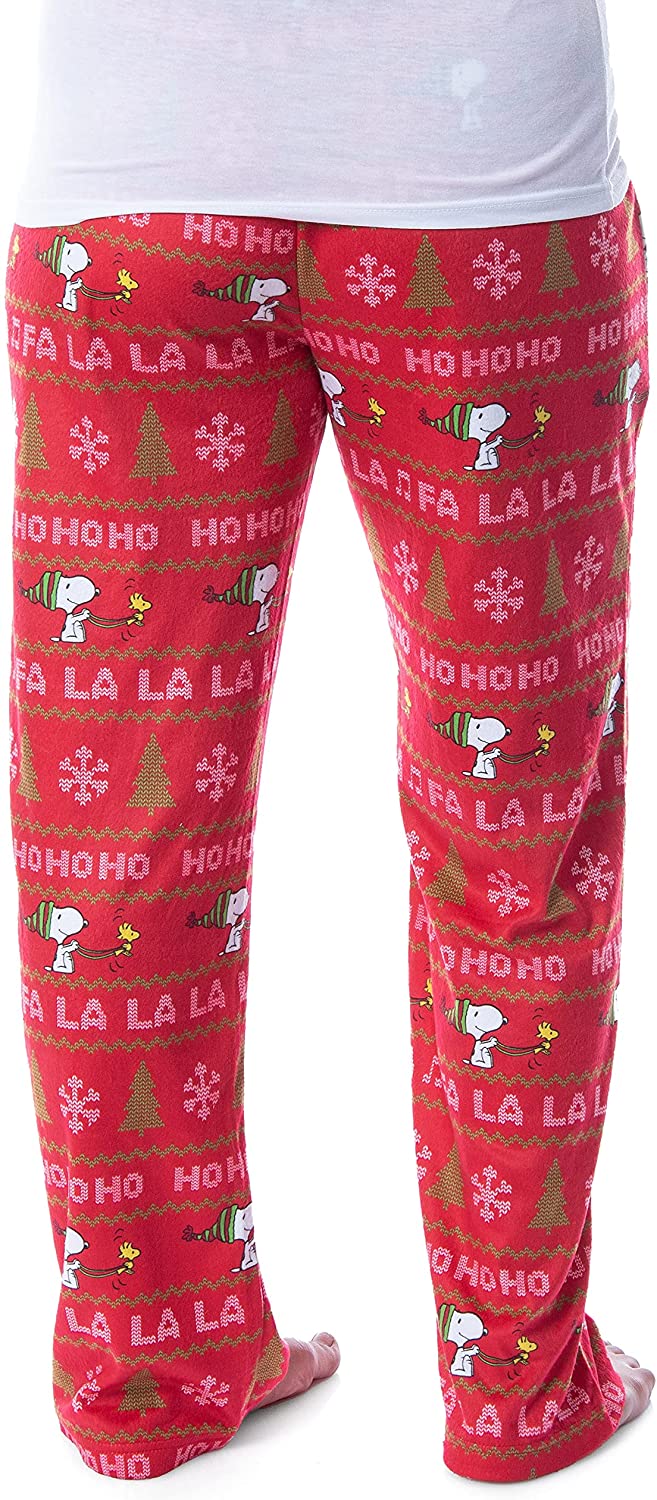 Peanuts Womens' Snoopy and Woodstock Ho 