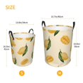 thumbnail image 5 of XMXT Collapsible Laundry Basket, Sweet Mango Print Waterproof Laundry Hampers Storage Baskets Dirty Clothes Hamper, 40L, 5 of 8