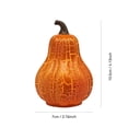 thumbnail image 4 of Fall Decorations for Home,Crackle Glass Pumpkin Light,Battery Operated Led Pumpkin Lamp,Light up Glass Night Lights, Ideal for Halloween,Thanksgiving Rustic Decor, Xmas Decor, 4 of 6
