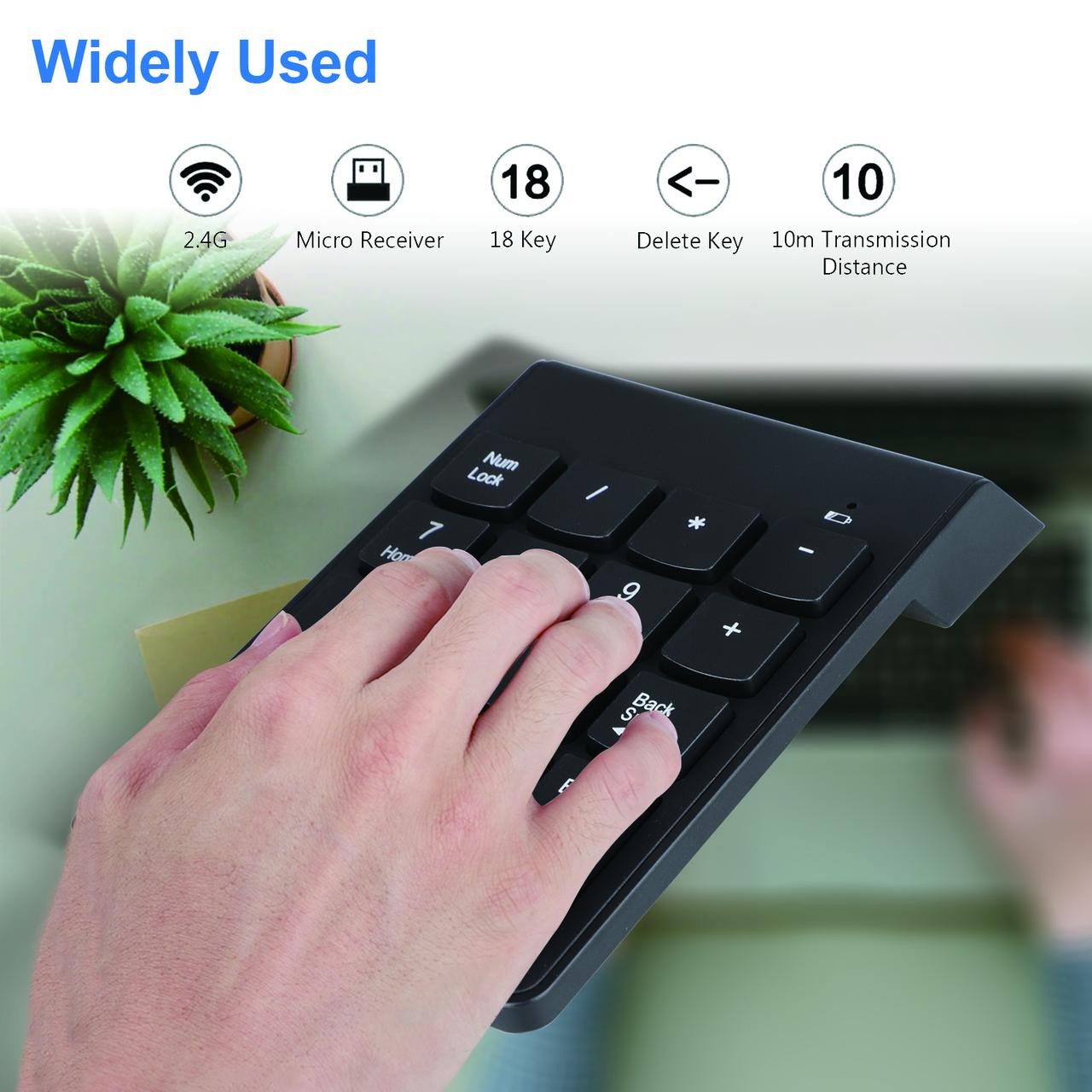 EEEkit Wireless Numeric Keypad 18-Key USB photo 7