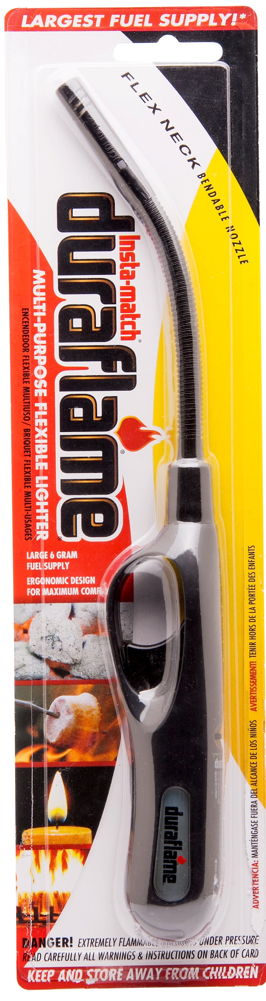 Duraflame Insta-Match Flexible Neck Utility Lighter for Starting Fires
