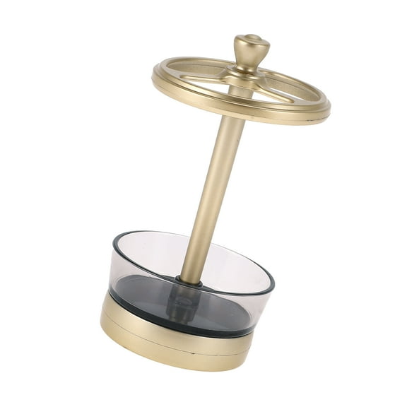 Vocoste 1 Pc Women Toothbrush Holder for Bathroom Gold Tone