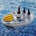 thumbnail image 4 of Porte-boisson Gonflable Premium pour Piscine pour un Plaisir Maximal - Transparent, 4 of 5