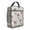 Silver-8, variant on I Love Lemons Lunch Bag – Retro & Modern Floral and Fruit Pattern Insulated Bento Tote, Waterproof Cooler for Office, School, or Picnic
