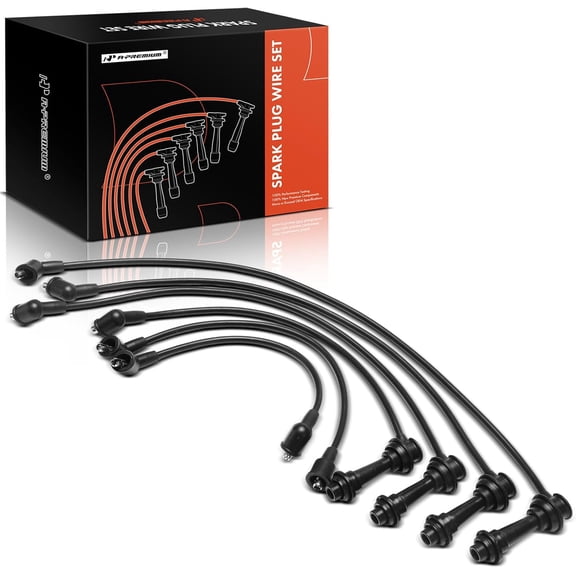 A-Premium 6PCS Spark Plug Wires Compatible with Toyota Celica 1990-1991, MR2 1991-1992, 2.0L