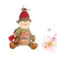 thumbnail image 5 of SHOWERORO Sacs Sucrés en cellophane Forme Bonhomme de Neige Lin Multicolore 1Pcs 11 0x9 8 Po, 5 of 5