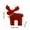 Red, variant on Christmas Decorations Reindeer Shaped Scented Candle,Small Elk Aromatherapy Candles with Bells,Soy Wax Deer Decorative Candle for Christmas Eve Party Home Table Photo Prop Decoration