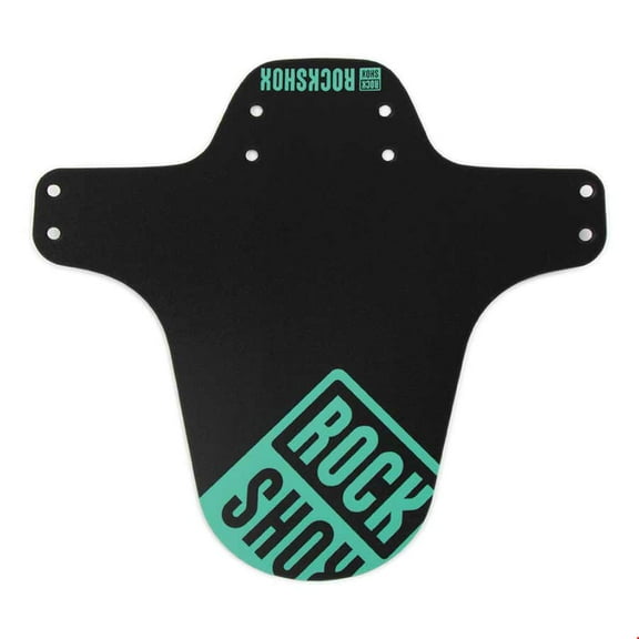 RockShox MTB Fender Black with Seafoam Green Print