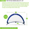 thumbnail image 3 of Champion Sports SG3018 But de Soccer Extrême Portable Pop-Up, Bleu & Blanc, 3 of 7