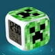 Réveil Minecraft avec Jeu de Lumière LED, Jouet d'Action, Décoration de la Maison, Spécification: 002 – image 3 sur 8