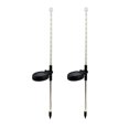 thumbnail image 1 of 2Pcs/set Solar LED Falling Rain Lights Meteor Shower Lights Christmas Tree Halloween Decoration Holiday Party Wedding, 1 of 9