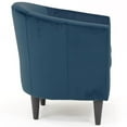 thumbnail image 3 of Pemberly Row 17.5" Traditional Fabric Club Chair in Navy Blue, 3 of 4