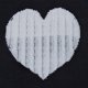thumbnail image 4 of Suéteres para mujer, suéter de punto con cuello redondo y manga larga con forma de corazón en la parte delantera, 4 of 7