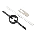 thumbnail image 2 of Kit de herramientas para compresor de resorte de horquilla, llave de pasador radial, herramienta de sujeción de varilla de cartucho Plata Negro, 2 of 8