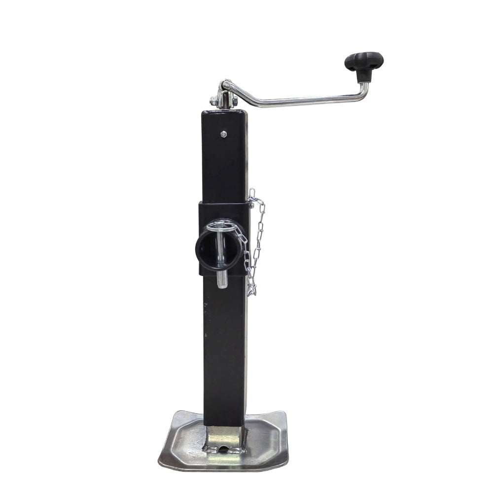 Top Swivel Weld-on Square Tube Trailer Jack Stands Support Legs Corner Steady CAP 5000LBS Camper RV Parts Caravan Accessories ,RV Universal Fit