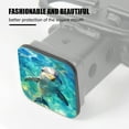 thumbnail image 3 of Hitch Cover Fits For 2-Inch Hitch,Beautiful Happy Dolphin Ocean Sea Water Printrubber Trailer Hitch Cover Tube Plug Insert,Car Exterior Accessories, Receiver Tube Hitch Plug, 3 of 6