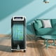 Gymax Ventilateur de Refroidissement par Évaporation d'Air Portable W / Roulettes à Télécommande Bureau à Domicile – image 4 sur 10