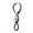 Silver2, variant on Mdesiwest Universal Keychain Zinc Alloy Car Keychain Luxurious Gift to Enhance Keychain's Look