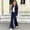 c01Blue, variant on Girls 2 Piece Outfits, Solid Color Full Zip Long Sleeves Stand Collar Jackets with Flare Yoga Pants Tracksuit Sets for 1-12 Years Blue 7-8Years