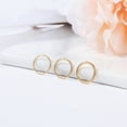 thumbnail image 3 of 18G Clicker Nose Piercing Septum Ring Basic Gold Conch Helix Cartilage Piercing Earring, 3 of 6
