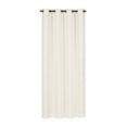 thumbnail image 2 of HAOAN Rideau Extérieur pour Patio Beige Aspect Lin Semi-Transparent Rideaux Imperméables Filtrant la Lumière Voile à Illets pour Pergola Balcon Piscine Intérieur W52 x L84, 2 of 7