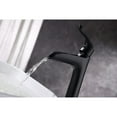 thumbnail image 4 of Modern Single Handle Bathroom Sink Faucet,Drain Assembly Brushed Chrome Brushed, 4 of 5