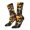 White, variant on Mushrooms And Fern Stems Crew Socks for Men & Women, Breathable Casual Athletic Ankle Socks