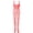 #2 Red, variant on Underwire Women Fishnet Bodystocking Nightwear Chemises Bodysuits Sleepwear Deep V Cute Lingerie