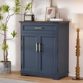 thumbnail image 3 of FAGAGA 36" Kitchen Buffet Cabinet with Storage Door , Farmhouse Wood Sideboard with Drawer for Kitchen, Dining Room, Reception Room | Cherry, 3 of 8