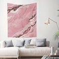 thumbnail image 3 of Decorative Tapestries 60x51in Wall Wall Hanging Unmarked Peg Hook For Picnic Cloth Porch Hanging Tablecloth Bedspread Pink Marble_2, 3 of 8