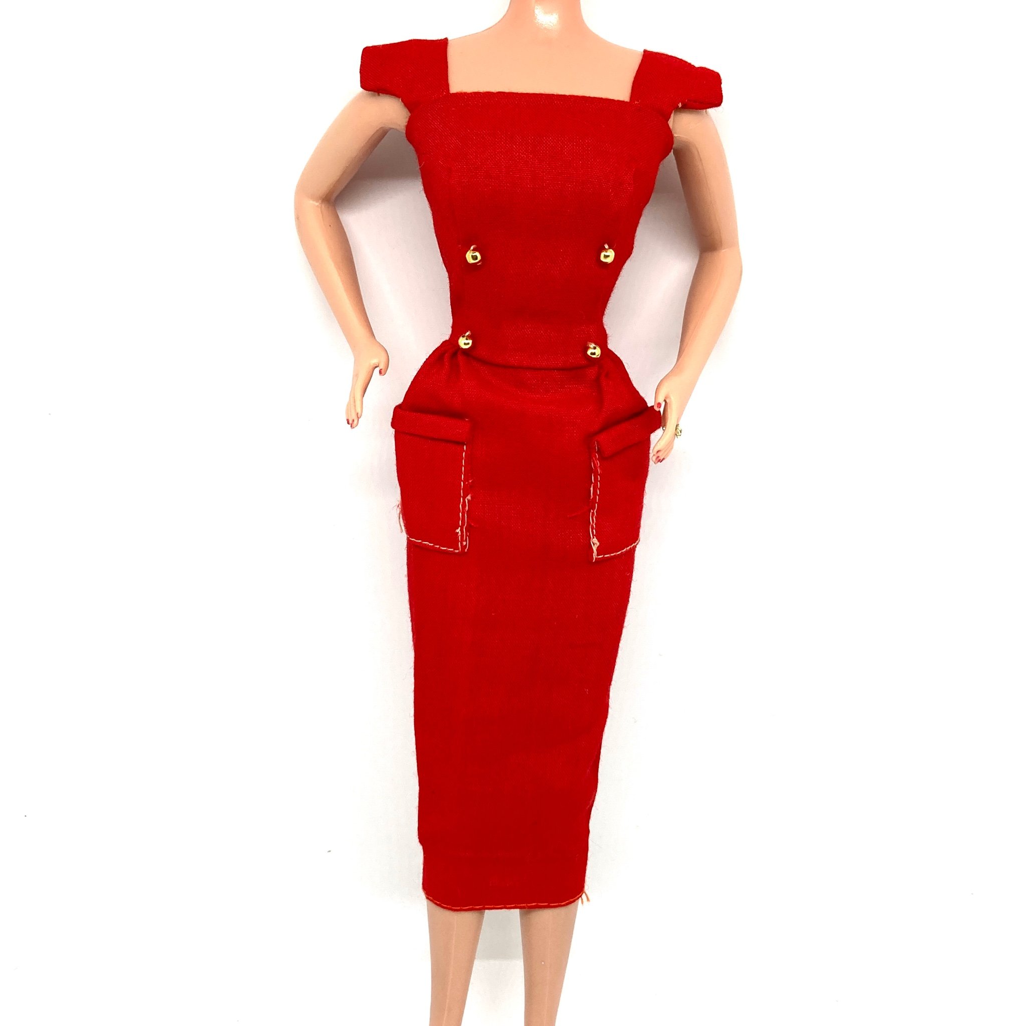 vintage barbie sheath dress