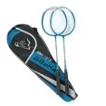 thumbnail image 1 of 2Pcs Badminton Racquet Set Badminton Rackets Interactive Toys Double Racquets and Carrying Bag for Lawn Indoor Outdoor Aluminum, 1 of 10