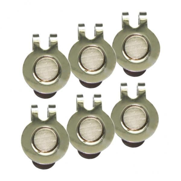 Paquete de 2-5 Clips Magnéticos para Sombreros Sunnimix para Entrenamiento de Marcador de Pelota de golf