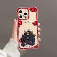 thumbnail image 1 of Anime Naruto Itachi Shika Sasuke Akatsuki Gaara Phone Case for iPhone 11 12 13 Mini Pro Max 14 Pro Max Case transparent shellFor iphone 14pro Gao Jinjia LED, 1 of 2