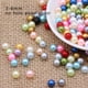 thumbnail image 4 of Bolas de perlas sueltas redondas de acrílico sin agujero de 3 a 8 mm, cuentas para bisutería, manualidades, fabricación de flores de rosa, barril de cepillo cosmético, decoración, 4 of 5