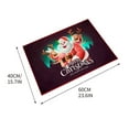 thumbnail image 3 of Kiplyki Merry Christmas Welcome Doormats Indoor Home Carpets Decor 40x60CM, 3 of 3