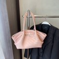 thumbnail image 4 of Bolso de mano estilo retro francés para mujer, nuevo estilo 2025, de alta gama, con textura y estampado de lichi., 4 of 5